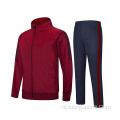 Sweatsuit Slim Gym Sportswear Training Plain Tracksuit